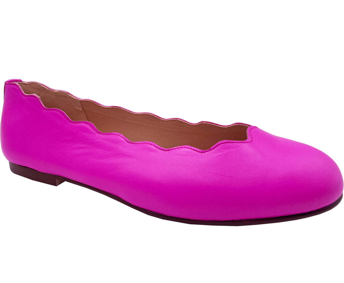 Jigsaw - Hot Pink Leather – French Sole