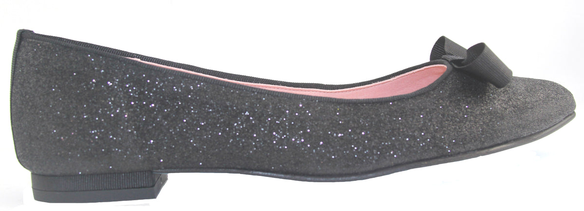 Theodora Black Glitter – French Sole