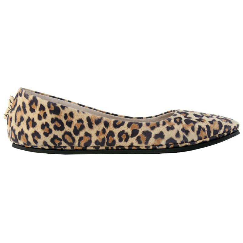 Leopard discount suede flats