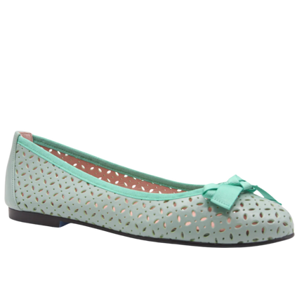 Tessa Mint Leather