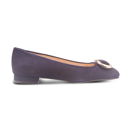 Pamela Navy Suede