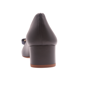 Abby - Navy Leather
