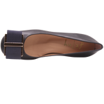 Abby - Navy Leather
