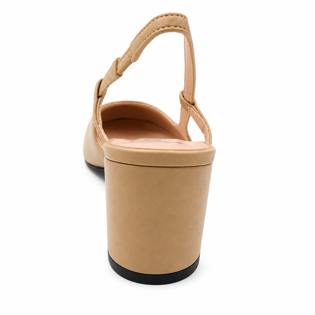 Baton Camel Black Leather