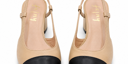 Baton Camel Black Leather