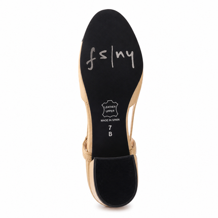 Baton Camel Black Leather