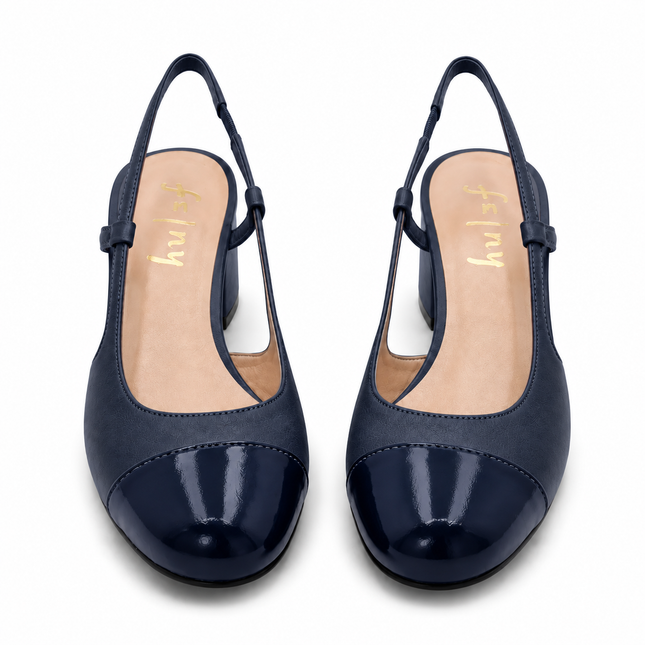Baton Navy Leather