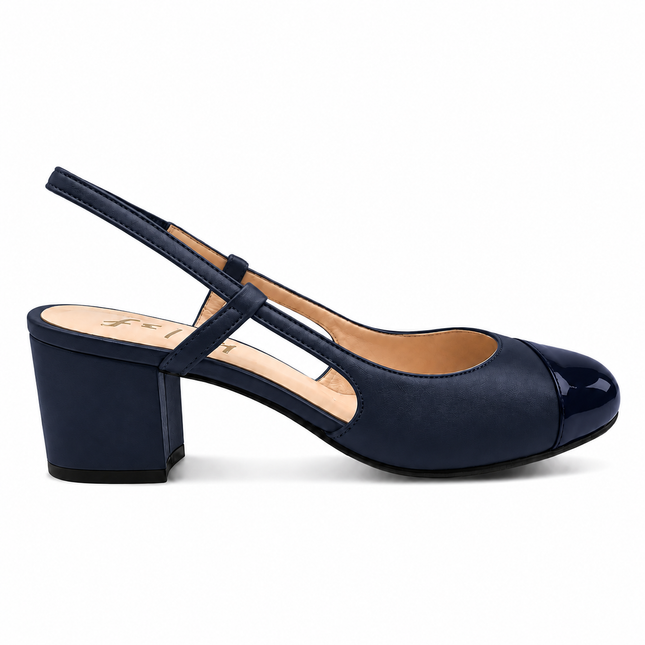 Baton Navy Leather