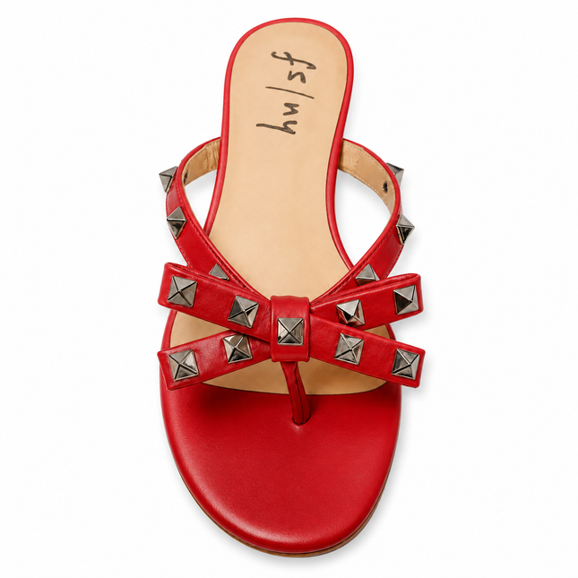 Bina Red Leather
