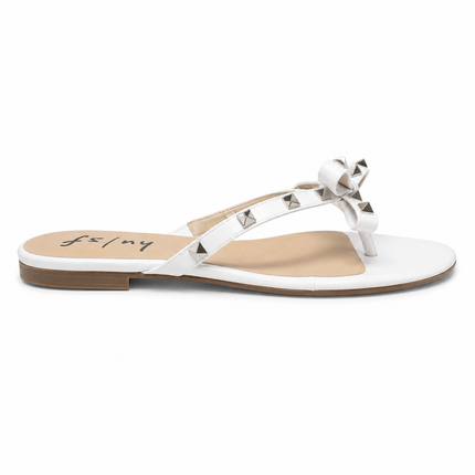 Bina White Leather