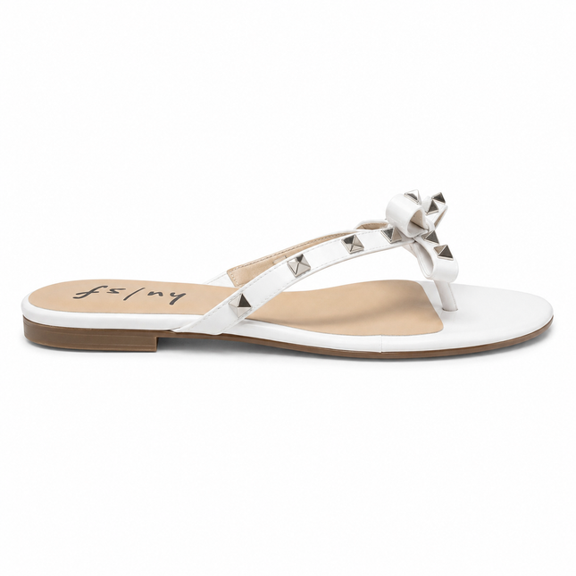Bina White Leather