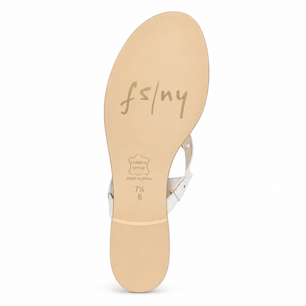 Bina White Leather