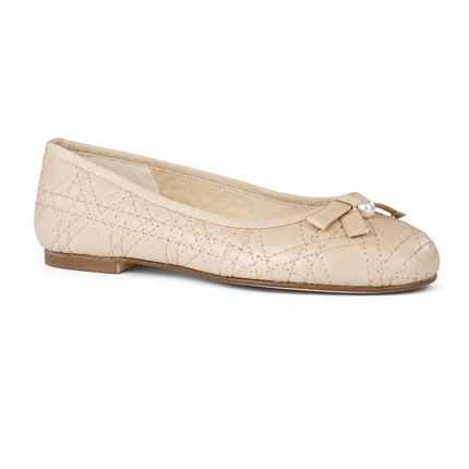 Candiace Beige Leather