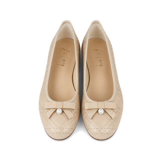 Candiace Beige Leather