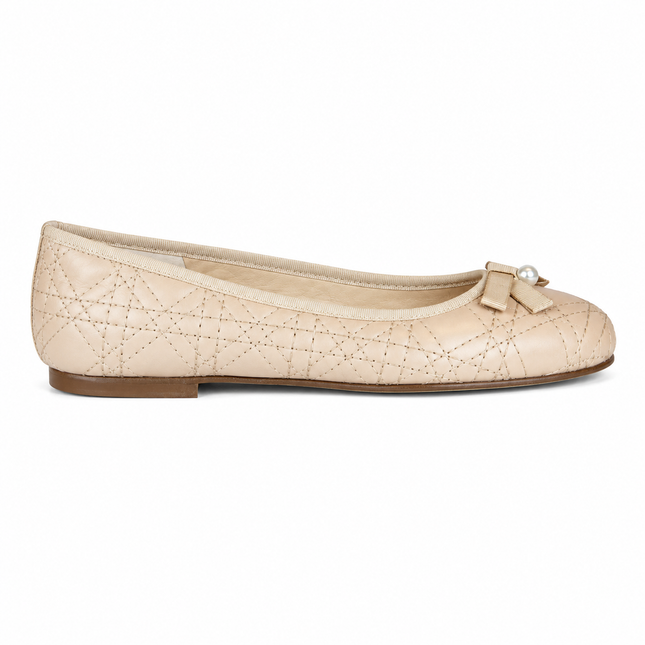 Candiace Beige Leather