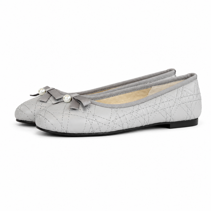Candiace Grey Leather
