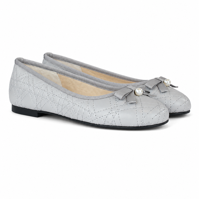 Candiace Grey Leather