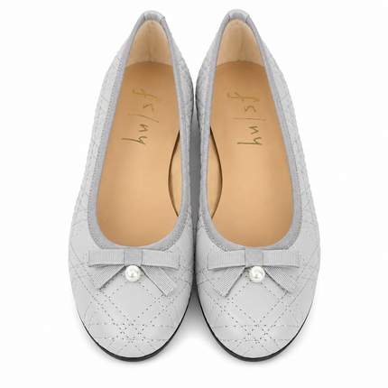 Candiace Grey Leather