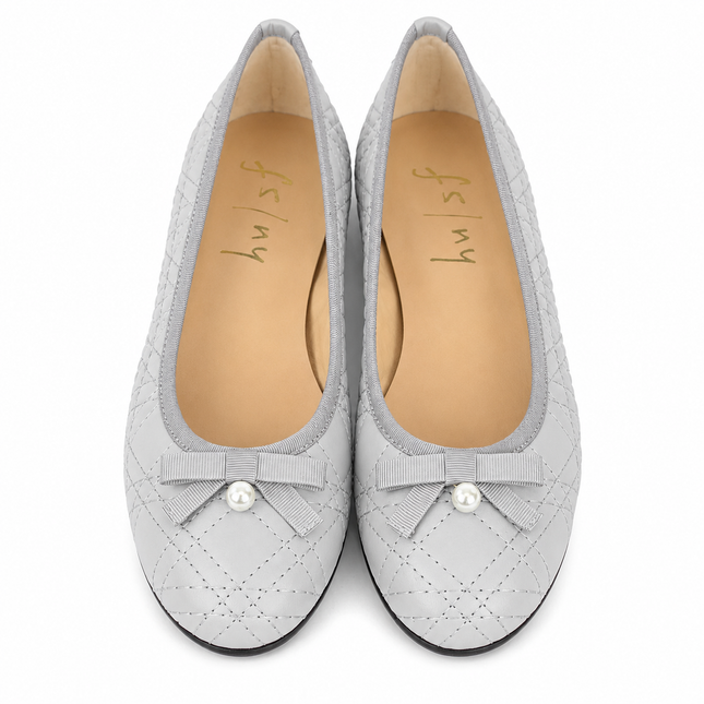 Candiace Grey Leather