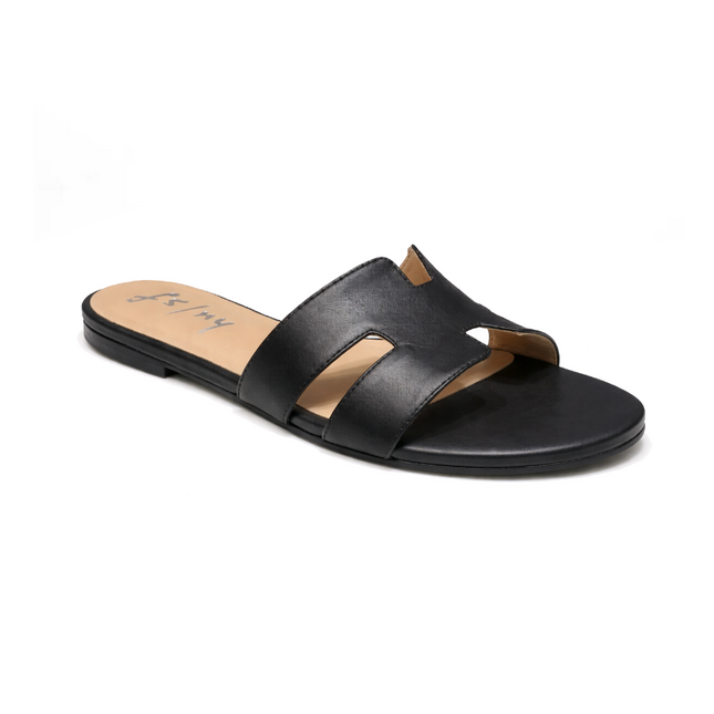 Capri Black Leather
