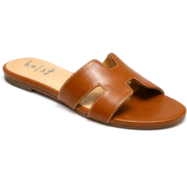 Capri Cognac/White Trim