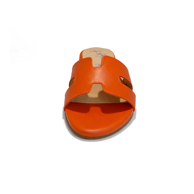 Capri Orange Leather