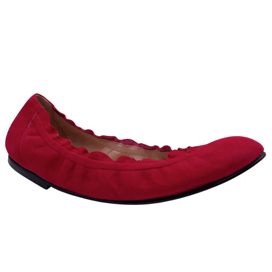 Cuff - Red Suede