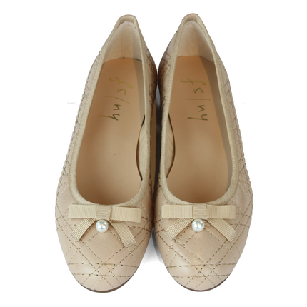 Candiace Beige Leather