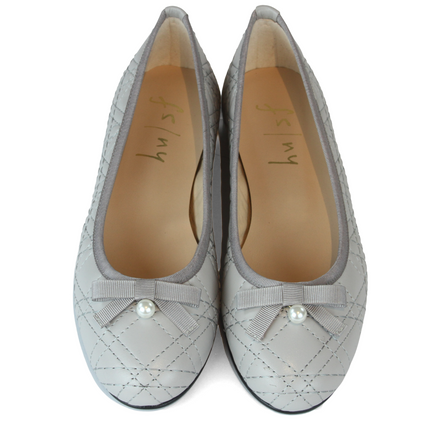 Candiace - Grey Leather