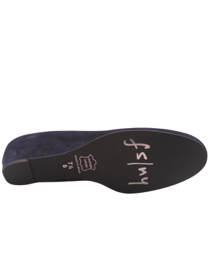 Cubic - Navy Suede