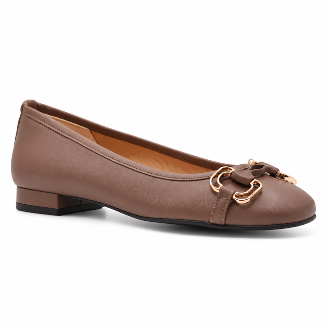 Divine Taupe Leather