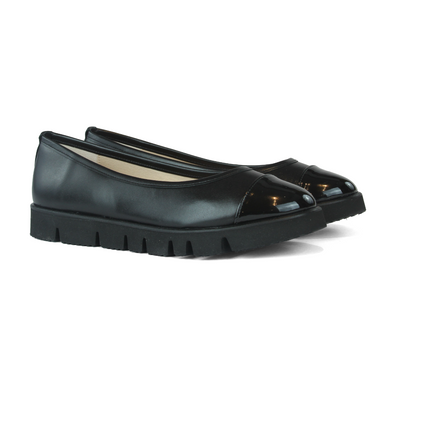 Daphne Black Leather