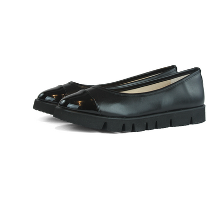 Daphne Black Leather