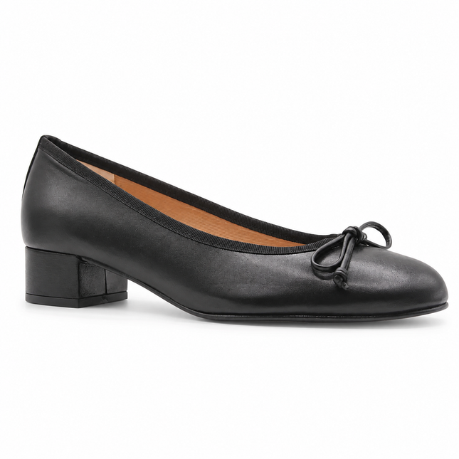 Elda Black Leather