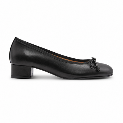Elda Black Leather