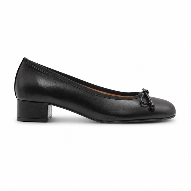 Elda Black Leather