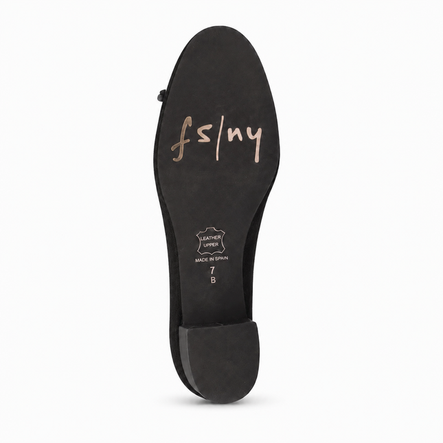 Elda Black Suede