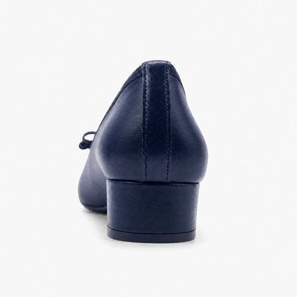 Elda Navy Leather