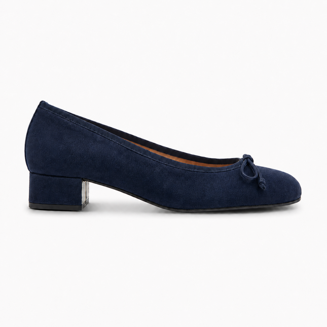 Elda Navy Suede