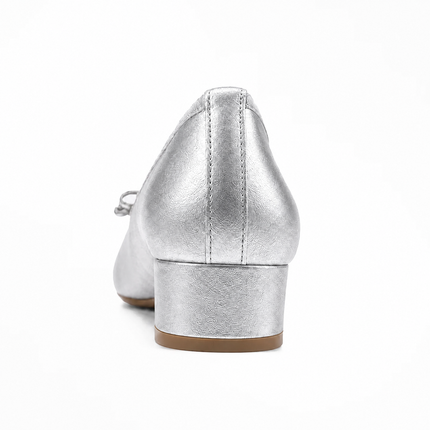 Elda Silver Leather