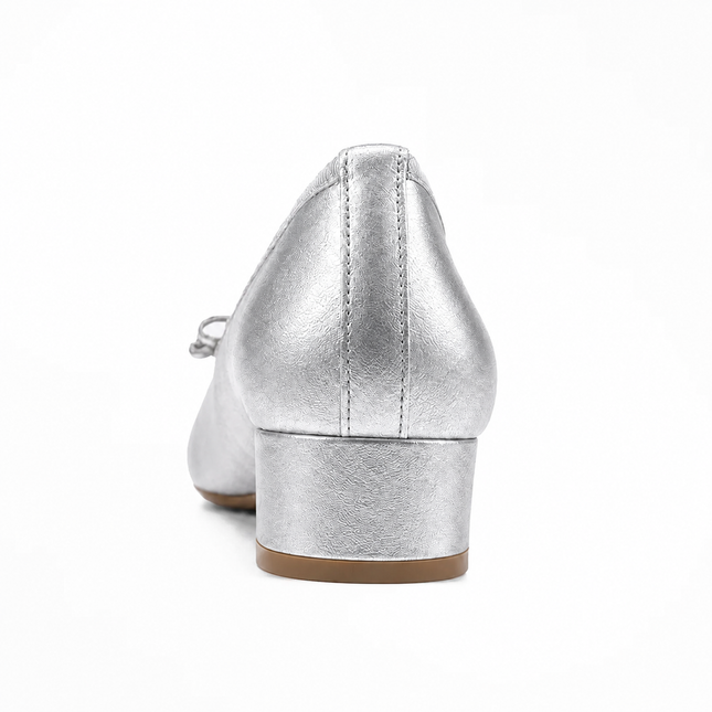 Elda Silver Leather