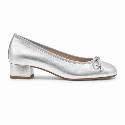 Elda Silver Leather