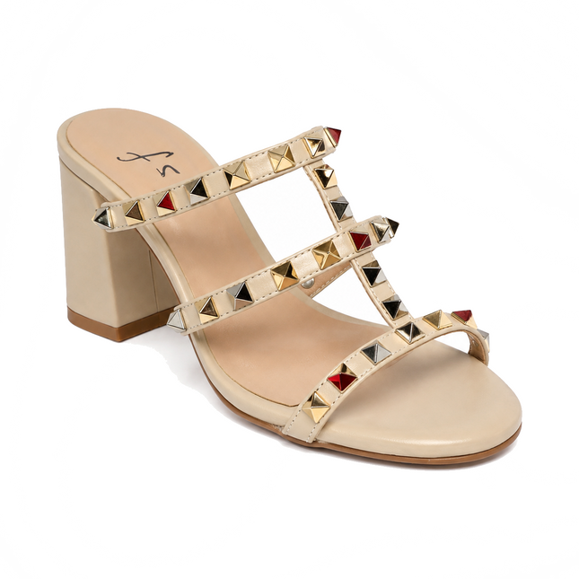 Foster Beige Leather