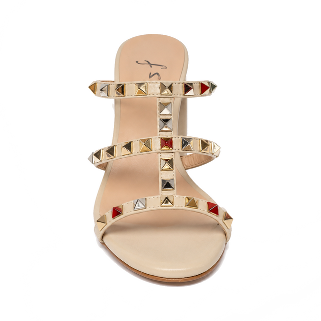 Foster Beige Leather