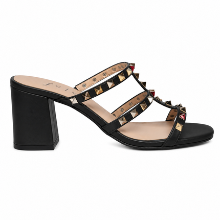 Foster Black Leather