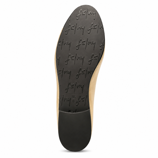 Index Beige Black Leather