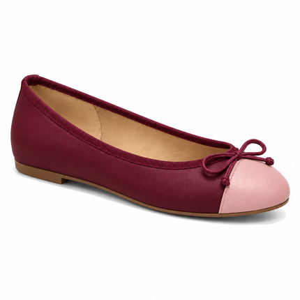 Index Burgundy Pink Leather