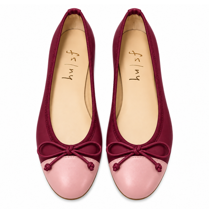 Index Burgundy Pink Leather
