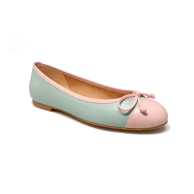 Index Mint/Blush Leather