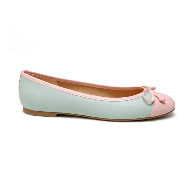 Index Mint/Blush Leather